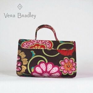 Vera Bradley Floral Hard Shell Jewelry Carry‎ Case